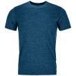 T-shirt fonctionnel homme Ortovox 150 Cool Clean Ts M bleue petrol blue blend