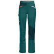 Patalon femme Ortovox Col Becchei Pants W green pacific green