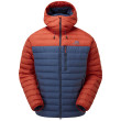 Veste homme Mountain Equipment Earthrise Hooded Jacket rouge / bleu Dusk/RedRock