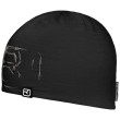 Bonnet Ortovox 120 Tec Logo Beanie vert black raven