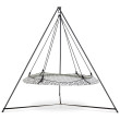 Chaise hamac Hamaka.eu Hangout Pod SET noir / blanc mandala