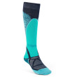 Chaussettes hautes Bridgedale Ski Midweight Women's bleu / bleue claire dark denim/aqua/212