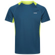 T-shirt homme Regatta Virda IV bleu / jaune Moroccan Blue/Citon Lime