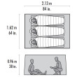 Tente ultra-légères MSR Thru-Hiker Mesh House 3 V2