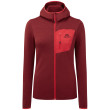 Sweat-shirt femme Mountain Equipment Lumiko Hooded Wmns Jacket rouge Me-01756 Rhubarb/Capsicum