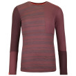 T-shirt fonctionnel femme Ortovox 185 Rock'N'Wool Long Sleeve W rose mountain rose