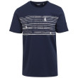 T-shirt homme Regatta Cline VIII bleu / blanc Navy Spirit of Adventure