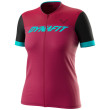 Maillot vélo femme Dynafit Ride Light S/S Fz Tee W bordeau Beet Red