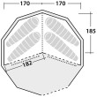 Cabine tente Robens Inner tent Klondike 2021