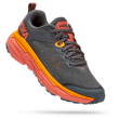 Chaussures de running femme Hoka Challenger Atr 6 gris / orange Castlerock / Camellia