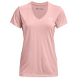 T-shirt fonctionnel femme Under Armour Tech SSV - Solid 2023 rose clair Retro Pink / / Metallic Silver