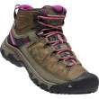 Chaussures femme Keen Targhee III MID WP W brun Weiss/Boysenberry