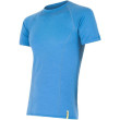 T-shirt fonctionnel homme Sensor Merino Wool Active kr.r. bleue