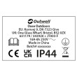 Prise conversion Outwell Opus Conversion Plug 0.3 m