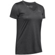 T-shirt fonctionnel femme Under Armour Tech SSV - Solid 2023 girs Carbon Heather / / Metallic Silver