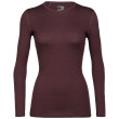 T-shirt femme Icebreaker W's 200 Oasis LS Crewe rouge Redwood