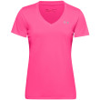 T-shirt fonctionnel femme Under Armour Tech SSV - Solid 2023 rose / gris Cerise / / Metallic Silver