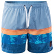 Maillot de bain homme Aquawave Palawan bleue Blue/Orange/PalmPrint