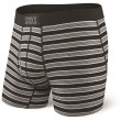 Caleçon Saxx Ultra Boxer Brief Fly Black Crew Stripe noir / gris BlackCrewStripe