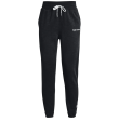 Pantalon de survêtement femmes Under Armour Essential Script Pant vert