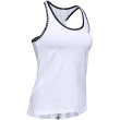 Top femme Under Armour Knockout Tank blanc White / White / Black