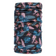 Foulard Sensor Tube Merino Impress vert / bleu Black/Floral