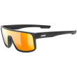 Lunettes soleil Uvex LGL 51 noir / orange Black Mat/Mirror Red