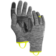 Gants homme Ortovox Fleece Light Glove M gris / noir Black Steel Blend