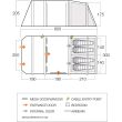 Tente familiale Vango Lismore Air TC 450 Package