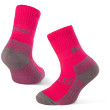 Chaussettes enfant Zulu Bambus Trek K framboise raspberry