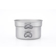 Set de vaisselle Keith Titanium Titanium Pot and Pan Cook Set 2-piece