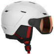 Casque de ski Salomon Pioneer Lt Visor Rental blanc White