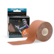 Bande kinésiologie BronVit Sport Kinesio Tape classic 5 cm x 6m brun clair