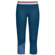 Sous-vêtements pantalon 3/4 femmes Ortovox Fleece Light Short Pants W bleue petrol blue