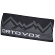 Bandeau Ortovox Peak Headband vert black raven