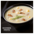 Soup Expres menu Kulajda aux chanterelles