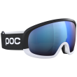 Masques ski POC Fovea Mid Race noir / blanc Uranium Black/Hydrogen White/Partly Sunny Blue ONE