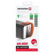 Banque d'énergie Swissten Power Line 60000 mAh 65W