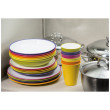 Set d'assiettes Omada Sanaliving DinnerPlate Set 4x Plate 24xh2cm