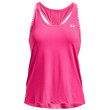 Top femme Under Armour Knockout Tank rose Electro Pink / Electro Pink / White