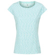 T-shirt femme Regatta Hyperdimension II bleu / blanc Amazonite