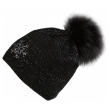 Bonnet de ski femme Sherpa Pham vert black