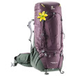 Sac à dos femmes Deuter Aircontact PRO 65+15 SL (2020) violet AubergineIvy