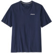 T-shirt homme Patagonia P-6 Logo Responsibili Tee bleu foncé Classic Navy