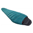 Sac de couchage en plumes Warmpeace Solitaire 250 Extra Feet 195 cm turquoise TealGreen/Black