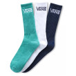 Chaussettes Vans MN Classic Crew (38,5-42) 3Pk green PorcelainGreen