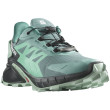 Chaussures de running femme Salomon Supercross 4 GTX bleu clair Dusty Turquoise / India Ink / Blue Haze