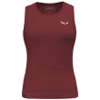 Top femme Salewa Puez Sporty Dry W Tankt rouge 1570 - syrah