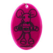 Pendentif Boll Reflective Pendant 4 rose Magenta