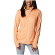 Sweat-shirt femme Columbia W Park View Grid Fleece Full Zip orange clair Peach Heather